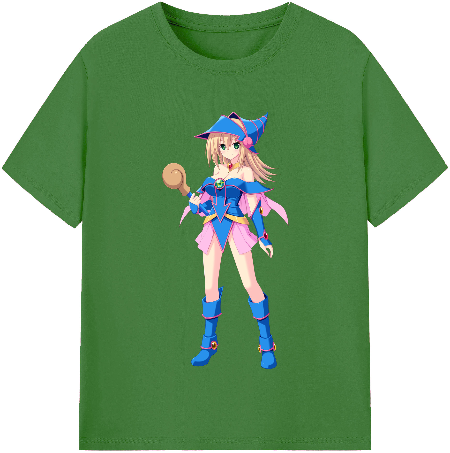 （画像用） 遊☆戯☆王 Yu-Gi-Oh! レディースカジュアルプリントTシャツ（綿100％）